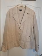 2x linnen jasje / colbert mt 48, Basler, Gerry Weber, Witt, Beige, Maat 46/48 (XL) of groter, Ophalen of Verzenden, Zo goed als nieuw