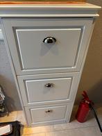 Schoenenkastje, Ophalen, Gebruikt