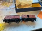 2x Trix Veewagons - Zie Foto's!, Wisselstroom, Gebruikt, Trix, Wagon