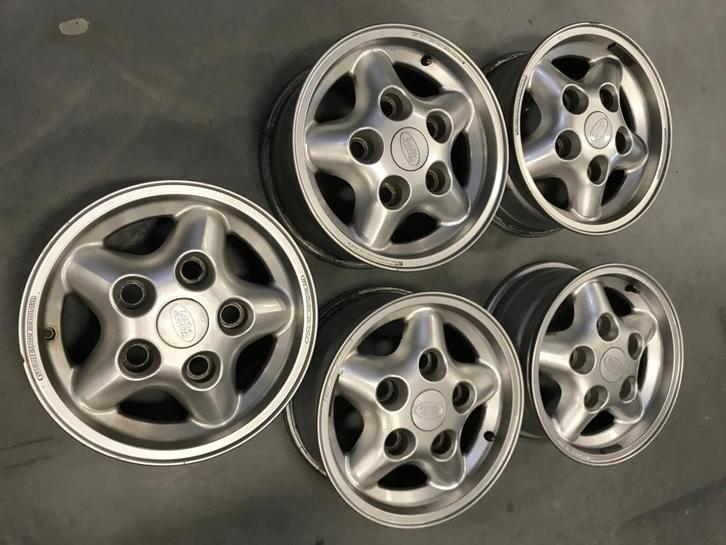 5x Freestyle - Tornado velgen Land Rover, Auto-onderdelen, Banden en Velgen, Velg(en), Zomerbanden, 16 inch, Terreinwagen, Gebruikt