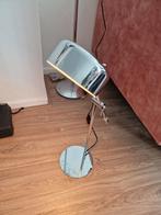 Chromen Bureaulamp - Vintage Stijl, Gebruikt, Ophalen of Verzenden, Metaal, Modern