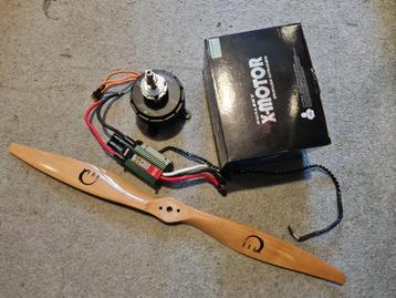 Dualsky GA6000.9 + Castle Edge 160 HV + Xoar 60-70cc setup beschikbaar voor biedingen
