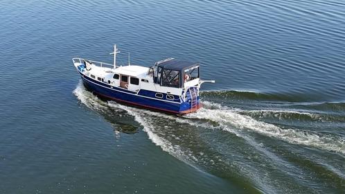 spiegel kotter, Watersport en Boten, Motorboten en Motorjachten, Gebruikt, Staal, 9 tot 12 meter, Diesel, Binnenboordmotor, Ophalen