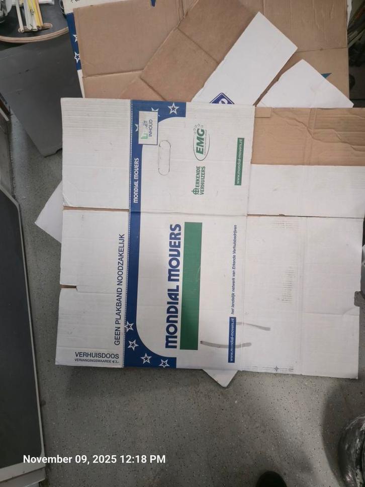 Verhuisdoosjes - Diverse maten, Huis en Inrichting, Overige Huis en Inrichting, Ophalen of Verzenden