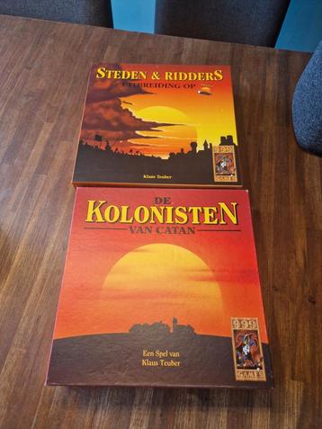 Kolonisten van Catan + Steden & Ridders Uitbreiding beschikbaar voor biedingen
