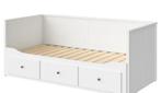 Hemnes Ikea bed, Huis en Inrichting, Slaapkamer | Bedden, 160 cm, Gebruikt, Ophalen of Verzenden, Wit