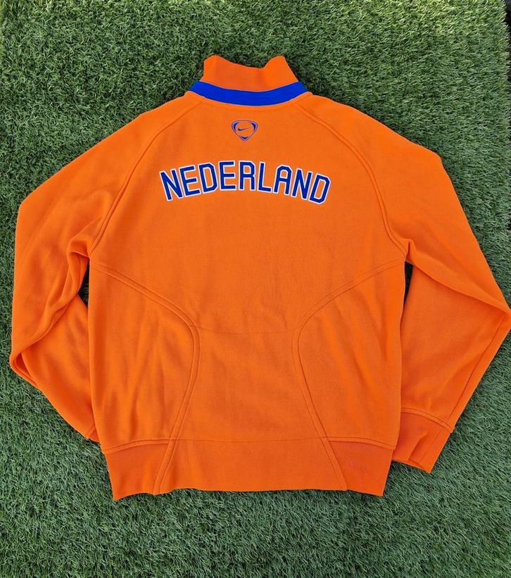Nederlands elftal Anthem Jack 2008 KNVB shirt N98 vest, Kleding | Heren, Sportkleding, Gedragen, Voetbal, Maat 52/54 (L), Oranje