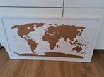 Wereldkaart krasbord, Huis en Inrichting, Ophalen, Gebruikt