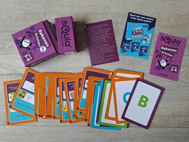 sQula Rekenen Schatten groep 5-6, Kinderen en Baby's, Speelgoed | Educatief en Creatief, Gebruikt, Rekenen, Ophalen