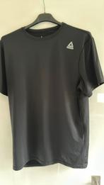 2 Zwart dri fit sportshirt t-shirt reebok maat l goede staat, Maat 52/54 (L), Gedragen, Ophalen of Verzenden, Zwart