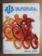 1976 Boek: AJS, The History of a Great Motorcycle, Engels, Ophalen of Verzenden, Zo goed als nieuw, Merk of Model