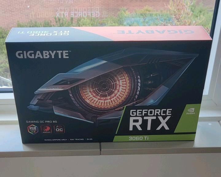 GIGABYTE 3060TI 8GB., Computers en Software, Videokaarten, Zo goed als nieuw, PCI, GDDR6, Ophalen of Verzenden