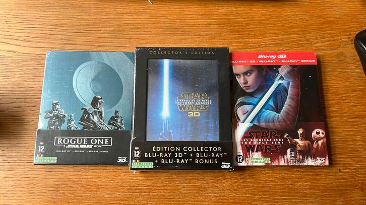 Star Wars Steelbooks 3D/2D bluray nieuw, Cd's en Dvd's, Blu-ray, Nieuw in verpakking, Tv en Series, 3D, Ophalen of Verzenden