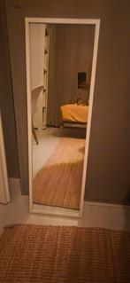 IKEA Witte Spiegel - Langwerpig in prima staat, Huis en Inrichting, Woonaccessoires | Spiegels, Ophalen, Minder dan 50 cm, 100 tot 150 cm