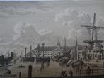 gravure magazijn admiraliteit Rotterdam haven Boerengat 1807, Antiek en Kunst, Kunst | Etsen en Gravures, Verzenden