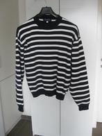 Scapa katoenen trui donkerblauw/witte streep maat M, Ophalen of Verzenden, Zo goed als nieuw, Scapa, Maat 48/50 (M)