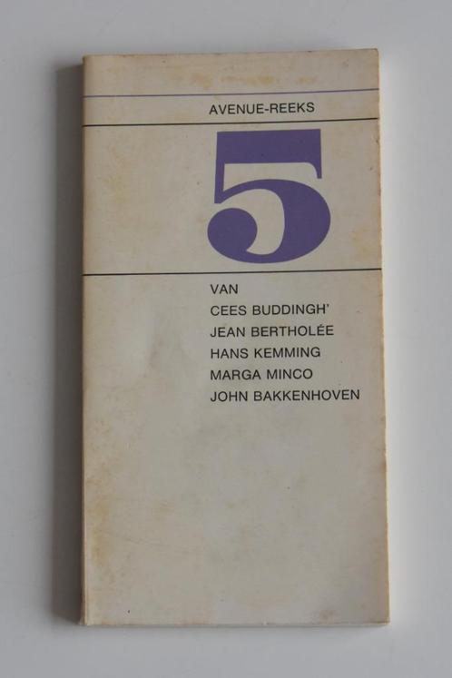 Marga Minco Cees Buddingh Hans Kemming Bakkenhoven verhalen, Boeken, Literatuur, Gelezen, Nederland, Ophalen of Verzenden