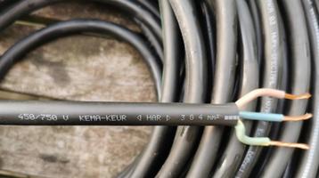 3 x 4mm2 450/750v DRAKA kable  40 meters - zie fotos beschikbaar voor biedingen