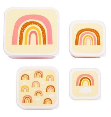 Snackboxen snack box Regenboog Little Lovely Company beschikbaar voor biedingen