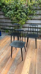 Hay j77 x3, Huis en Inrichting, Stoelen, Ophalen, Gebruikt, Drie, Zwart