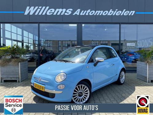 Fiat 500 0.9 TwinAir Lounge Panoramadak , Airco (bj 2011), Auto's, Fiat, Bedrijf, Te koop, ABS, Airbags, Airconditioning, Alarm