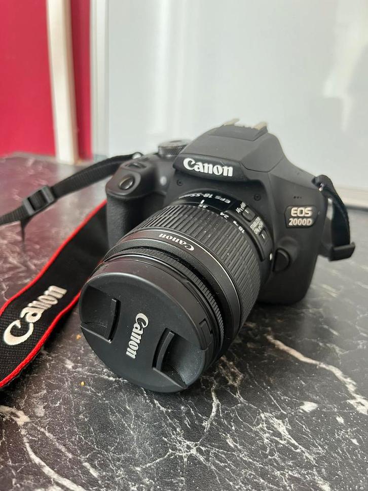 Canon EOS2000D, Audio, Tv en Foto, Fotocamera's Digitaal, Gebruikt, Spiegelreflex, Ophalen of Verzenden