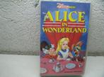 vhs 136a alice in wonderland, Alle leeftijden, Ophalen of Verzenden, Gebruikt, Tekenfilms en Animatie