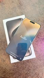 Apple iPhone 15 pro max - 256GB - titanum - 85% bat, Telecommunicatie, IPhone 15 Pro Max, Zo goed als nieuw, Zonder simlock, Zonder abonnement