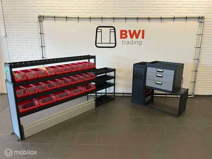 Modul System bedrijfswageninrichting L+R complete inrichting, Auto diversen, Overige Auto diversen, Ophalen of Verzenden