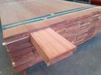 Partij 41.20m2 Bangkirai schuttingplanken 18x145x2450mm 112x, Ophalen of Verzenden, 180 tot 250 cm, Planken, Hardhout