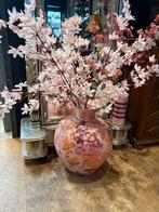 Glitter vaas roze Colmore, Huis en Inrichting, Woonaccessoires | Vazen, Overige kleuren, Ophalen of Verzenden, Minder dan 50 cm