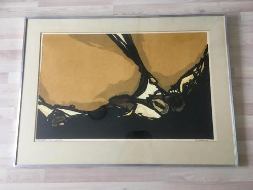 3x Fon Klement boarsnede ingelijst, Antiek en Kunst, Kunst | Schilderijen | Abstract, Ophalen