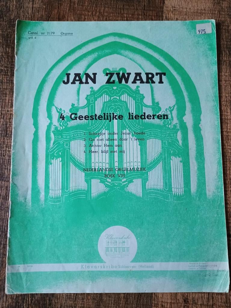 Klavarskribo - Jan Zwart, Ophalen of Verzenden, Religie en Gospel