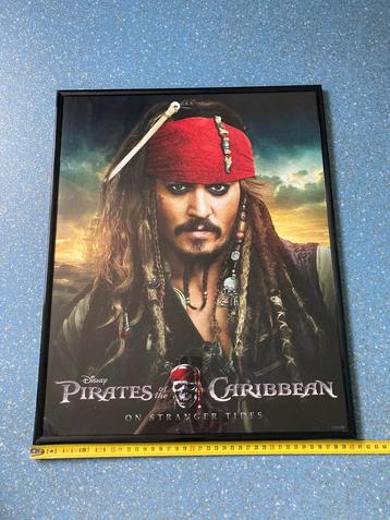 Poster ingelijst Johnny Depp Jack Sparrow beschikbaar voor biedingen
