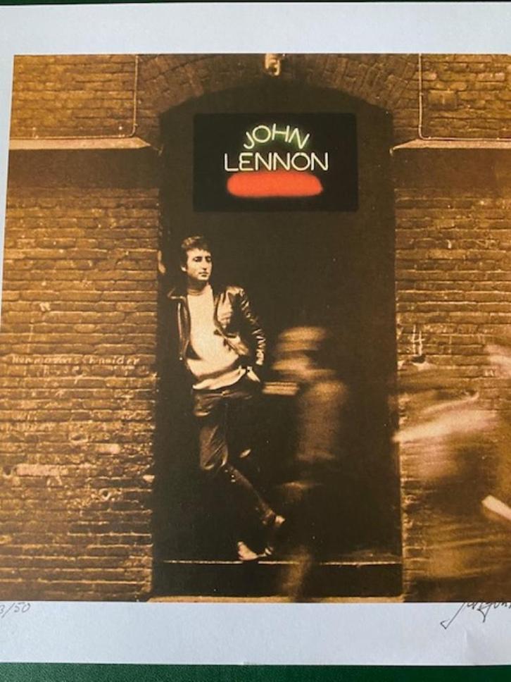 john Lennon Litho, Antiek en Kunst, Kunst | Litho's en Zeefdrukken, Ophalen of Verzenden