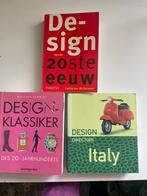 3 Designboeken 20 ste eeuw, Ophalen of Verzenden, Gelezen