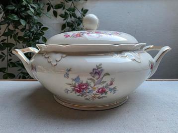 Dekschaal Fanny bloemetjes  beschikbaar voor biedingen