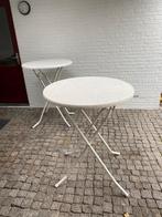 STATAFEL     2 professionele inklapbare statafels met hoezen, Ophalen, Zo goed als nieuw