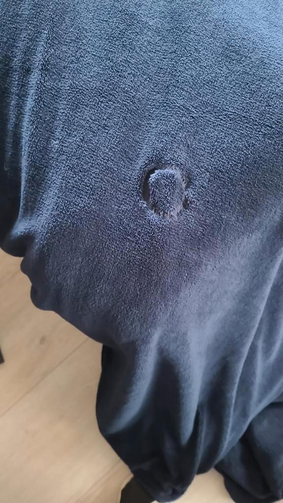 Blauw Dekbedovertrek Optidee, Huis en Inrichting, Stoffering | Tapijten en Kleden, 200 cm of meer, Vierkant, Blauw, Ophalen of Verzenden