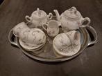 Porseleinen theeservice op Alessi schaal, Ophalen of Verzenden, Gebruikt, Porselein, Compleet servies
