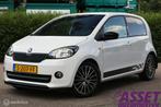 Skoda Citigo 1.0 automaat Monte Carlo airco/stoelverwarming, Euro 5, Stof, Gebruikt, Wit