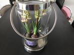 Groot decoratief windlicht, Ophalen of Verzenden, Metaal