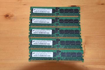 5x M-tec 1GB 1RX4PC2-3200R-333-12-C0 workstation geheugen beschikbaar voor biedingen