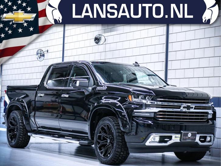 Chevrolet Silverado High Country | 6.2L V8 Automaat | 4x4 1e, Auto's, Chevrolet, Bedrijf, Te koop, Silverado, Lederen bekleding