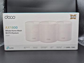 TP-LINK Deco Ax1800 wifi6 home mesh 3 wifiversterkers nieuw! beschikbaar voor biedingen