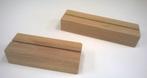 Eiken menuhouder / plexiglashouders A4 A5 en A6 formaat, Ophalen of Verzenden, Nieuw