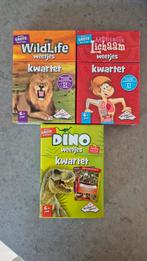 3x weetjes kwartet, Ophalen of Verzenden, Zo goed als nieuw, Kwartet(ten)