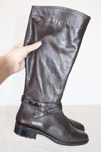 Schitterende Bruin Leren Lamica Laarzen s2 (Maat 38) € 50,-, Kleding | Dames, Schoenen, Hoge laarzen, Bruin, Lamica, Ophalen of Verzenden