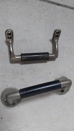 Antieke grepen zwart en hout, Ophalen of Verzenden