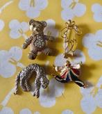 4x Broches, Ophalen of Verzenden, Gebruikt